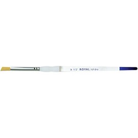 Royal Brush Soft Grip Gold Taklon Artist's Deerfoot SG650-1/2 Paintbrush
