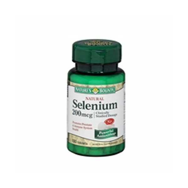 Natural Selenium 24 X 100 Tabs 200 mcg