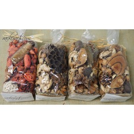 rackcrafts.com Natural Dried Plants Potpourri Wicker Nuts Leaves Shells Pine Cones Tree Wood Ring Chips Shaving Flowers Decorative Accent Wedding Special Events Vase Filler