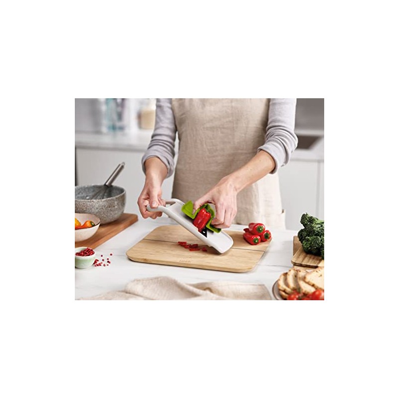 Joseph Joseph Duo Multi-Grip Mandoline, Fruit and Vegetable Slicer with
