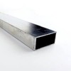 6061 Aluminum Rectangular Tubing, Unpolished (Mill) Finish, Extruded, T6 Temper,