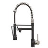 AIMADI Kitchen Sink Faucet,Black Kitchen Faucets with Pull Down Sprayer,Black