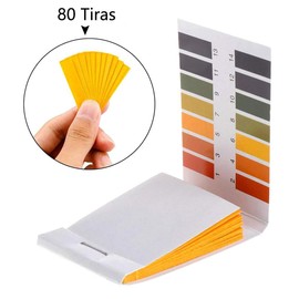 400 Tiras Reactivas Tornasol Medición Ph 1-14 Papel Reactivo，Adecuado para la Detección de Orina, Saliva, Agua Potable, Piscinas, Spas, Jabones, Peceras y Líquidos
