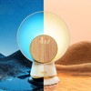 Moonlight Sensor Night Light Speaker Wireless Alarm Clock Bluetooth Speaker