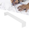 Artist Leaning Bridge Clear Acrylic Wrist Rest Transparent Art Drawing