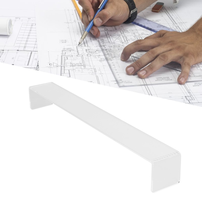 Artist Leaning Bridge Clear Acrylic Wrist Rest Transparent Art Drawing