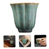 ULTECHNOVO Delicate Ceramics Tea Cup Chinese Hand Cup for Home