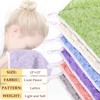 PHOGARY Flannel Face Cloth Pack 6, Reusable Microfibre Face Cloth,