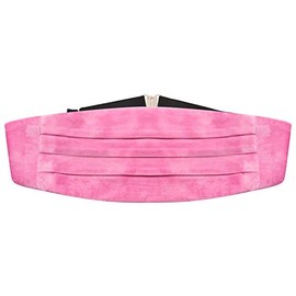 Pink Velvet Cummerbund