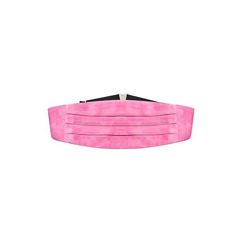 Pink Velvet Cummerbund