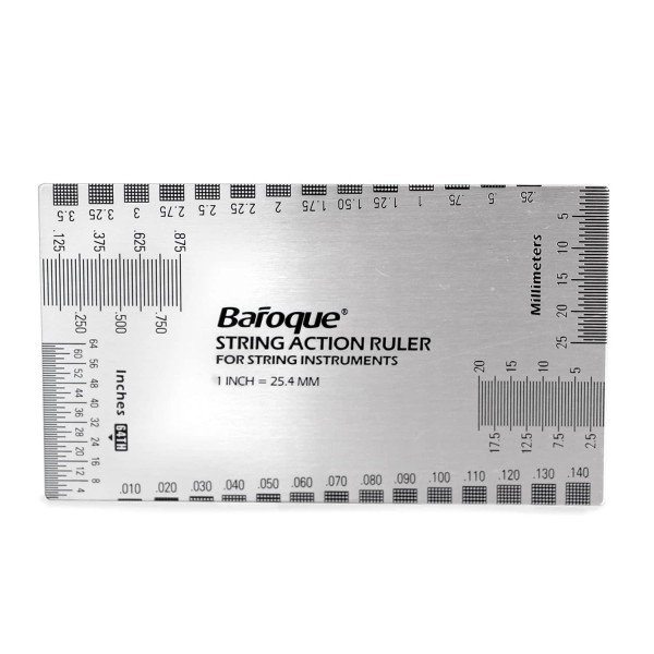 Co-Link String Action Ruler Gauge Tool for Electric Bass and