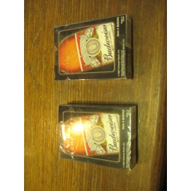 Vegas 2 Decks BRAND NEW Budweiser - Bottle Playing Cards 2007 Sealed New Vegas Brand
