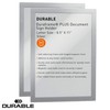 Durable Magnetic DURAFRAME Plus Document Sign Holder, Letter-Size 8-1/2" x