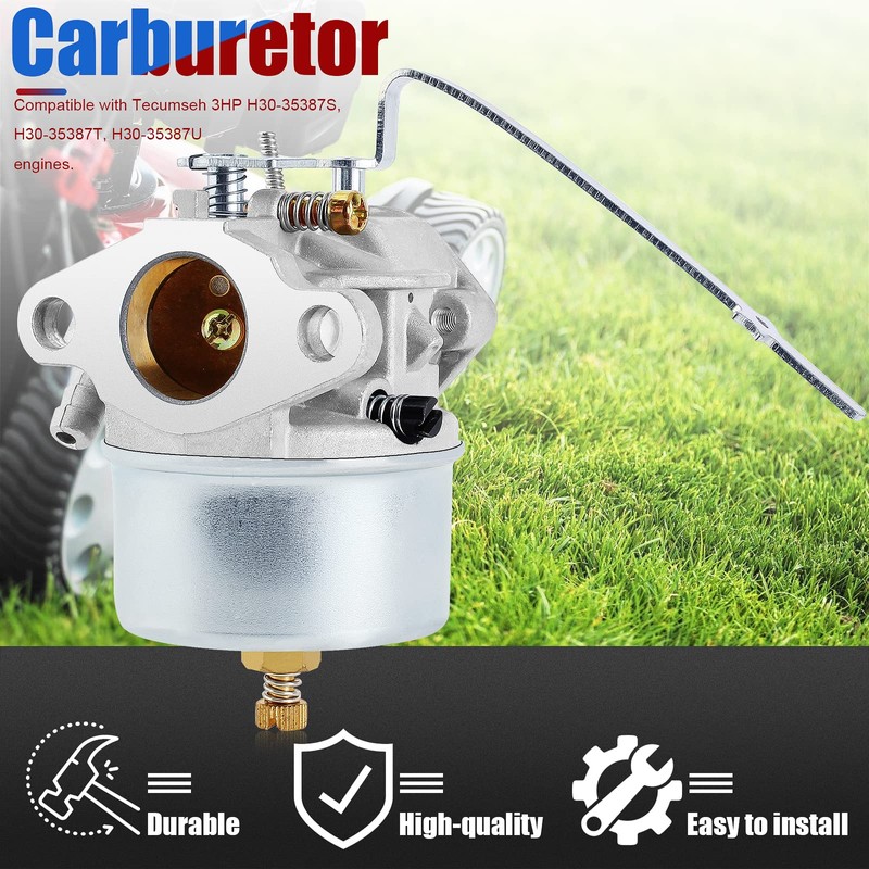 SOAJEE Carburetor Compatible with Troy Bilt Tuffy Tiller 12060 3HP