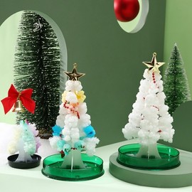 Large Magic Tree Seven-Color Christmas Watering Paper Flower Free Size/NO.3 10ea