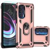 SKTGSLAMY for Moto Edge 2021 Case, with Screen Protector,[Military Grade]