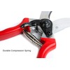 Professional Heavy Duty Bypass Secateurs, Garden Pruning Shears with Ergonomic