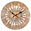 Bulova Sunrise Indoor/Outdoor Wall Clock, 14.3"", Golden Bronze (C4860)