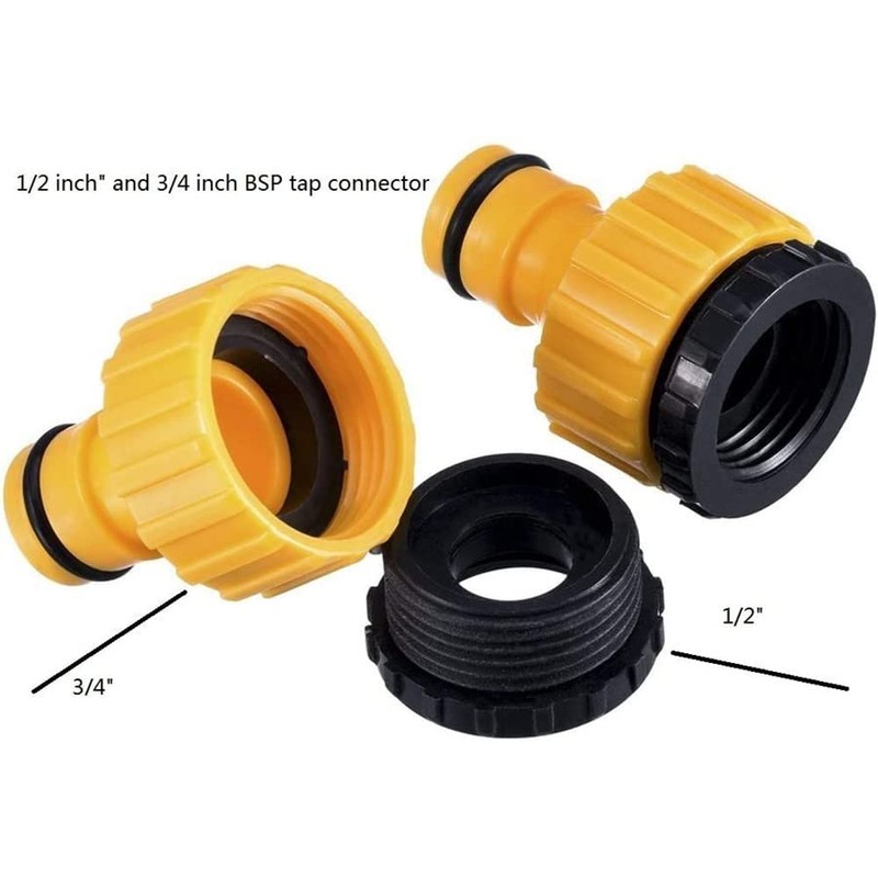 ZHIHUI Hose Connetor, Hose End Quick Connect fitting, Gardening Watering