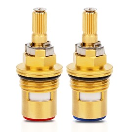 Ceramic Valve for Kohler K-GP77005-RP Ceramic Valve, One Size, Rough Plate with Kohler K-GP77006-RP GP77006-rp Ceramic Cartridge, One Size, Rough Plate