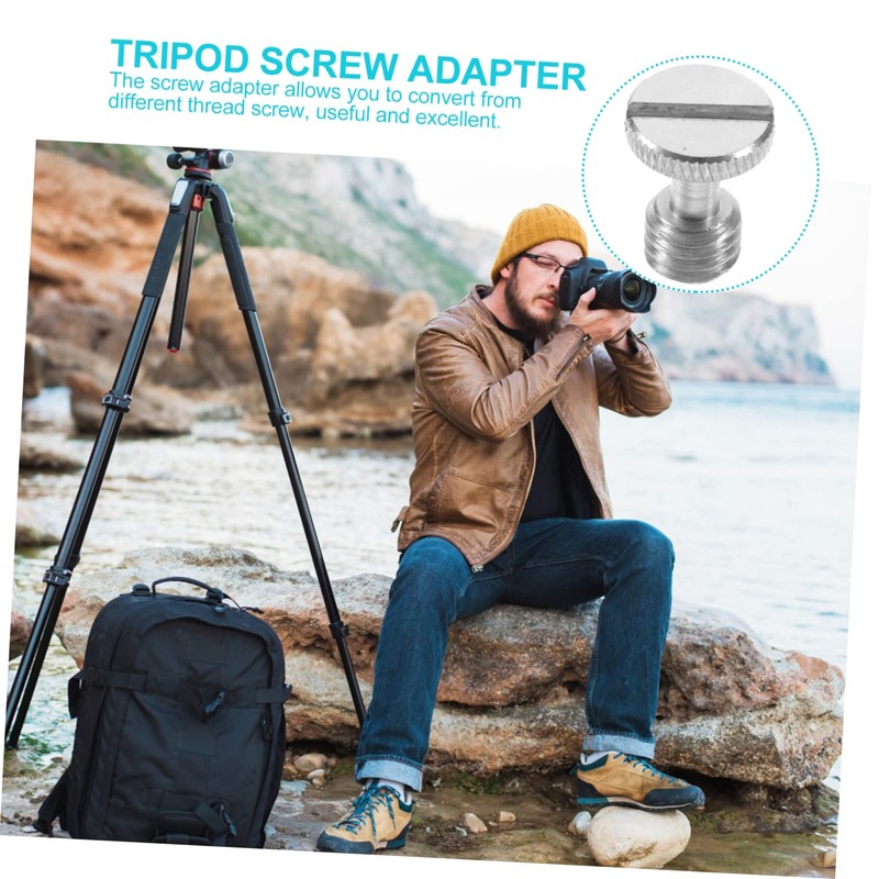 Mipcase 5pcs Camera Screw Quick Release Thumb Screws for Tripod