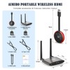 AIMIBO Wireless HDMI Transmitter and Receiver 4K, 5.8G Wireless HDMI