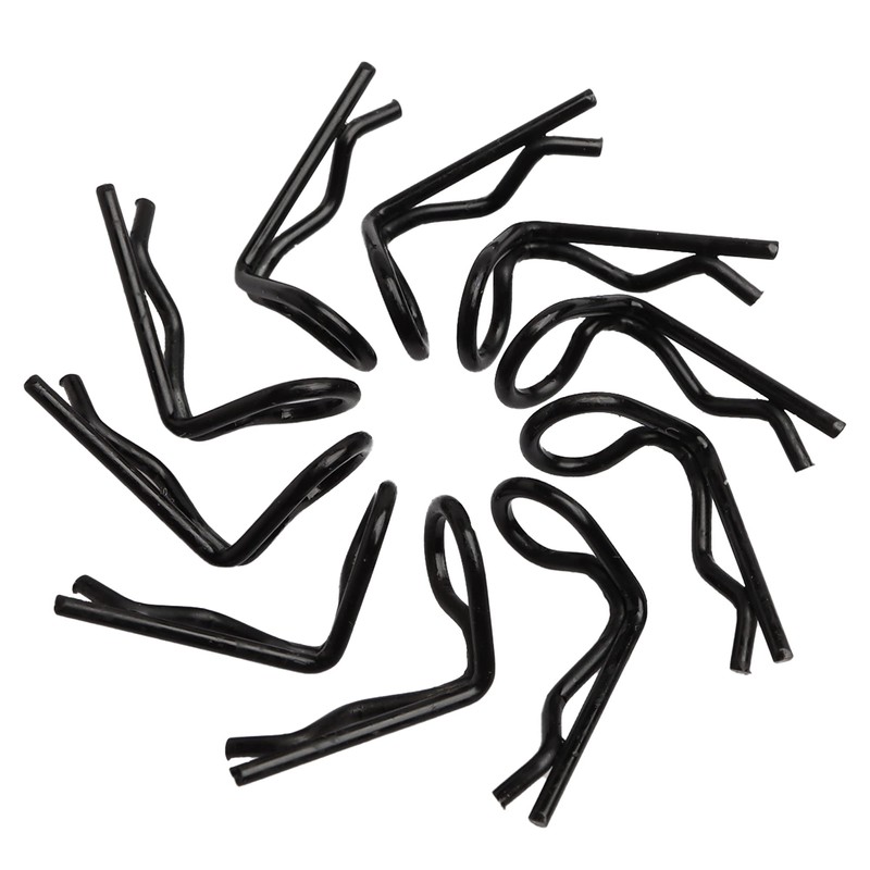GDOOL 30-Pack 90-Degree Angle 1mm Body Clips Bent Springy Pins