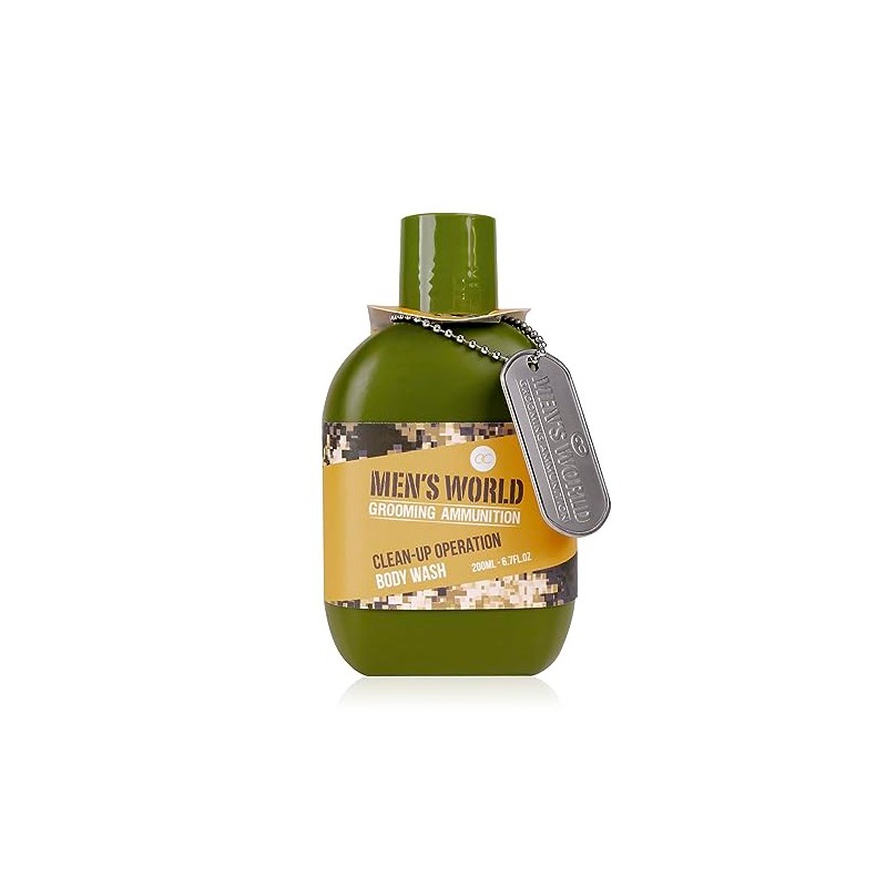 Accentra Men's World Shower Gel in Cool Camouflage Look Including