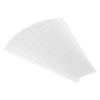 PATIKIL 250pcs 105x30mm Perforated Shrink Bands, PVC Heat Shrink Wrap