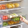 MineSign Set of 3 Stackable Refrigerator Organizer Bins Pull-Out Drawers