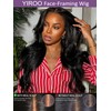 YIROO 13X4 HD Pre Everything Real Scalp Wig Glueless Body