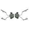 2Pcs Suspension Headset Bracket Helmet 19‑21mm Rail Adapter Rotatable Headphones