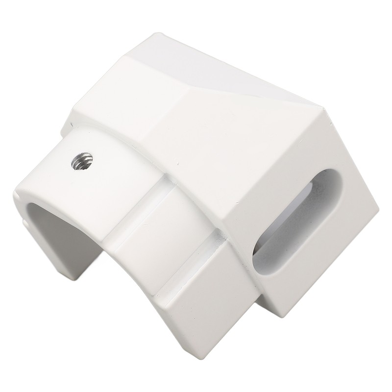 RV Awning End Plug White Solid Aluminum Durable Easy Installation