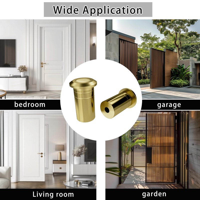 TOGU Door Latch Dust Protector SUS304 Stainless Steel Dust-Proof Security
