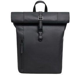 GASTON LUGA Gaston Luga Rullen Backpack Rucksack for 13 inch 16 inch Laptop, Vegan Leather, Scandinavian Design, Sweden, Black