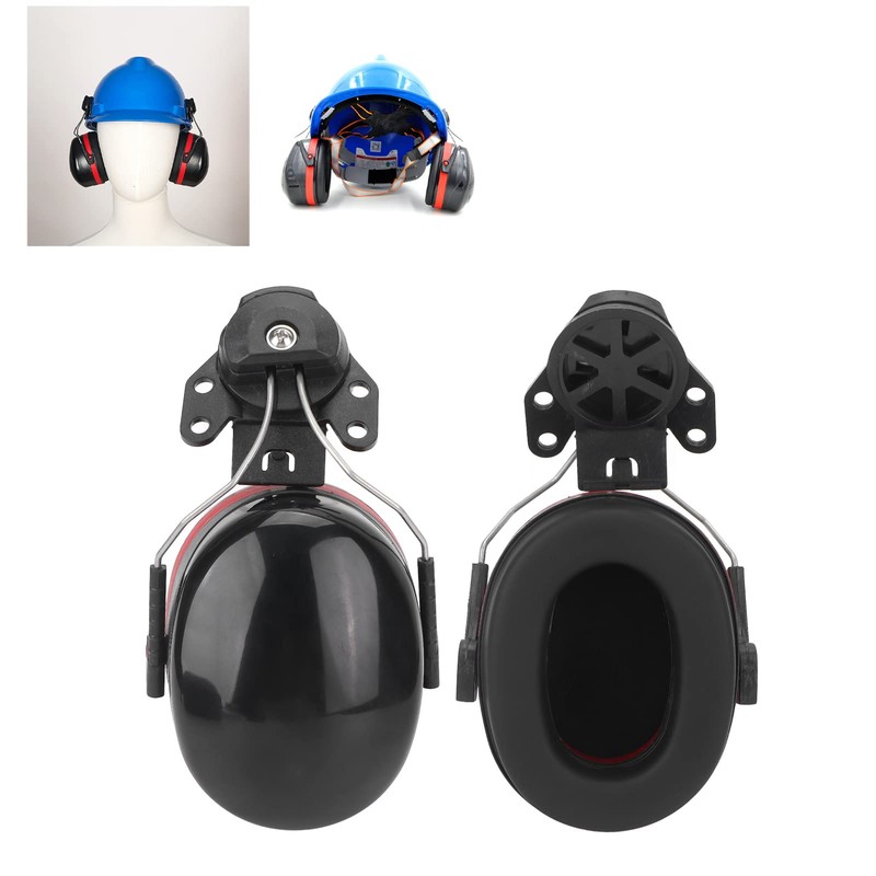 ZJchao Orejeras Protectoras para Casco, Orejeras para Reducción de Ruido,