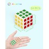 ROXENDA Mini Speed Cube 24 Packs, 3x3x3 Puzzle Cube (1.18