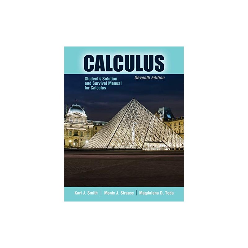 Student's Solution and Survival Manual for Calculus