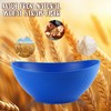 Wrova Large Wheat Straw Bowls,Big Salad Bowls set of 2,Unbreakable