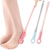 Cepillo de ducha flexible para pies Zkbszn con cerdas suaves