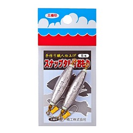 Daiichi Seiko Weight Toy with Snaptar, No. 5, Fishing, Silver