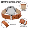 BISONSTRAP Elegant Leather Watch Straps, Quick Release, Watch Bands for