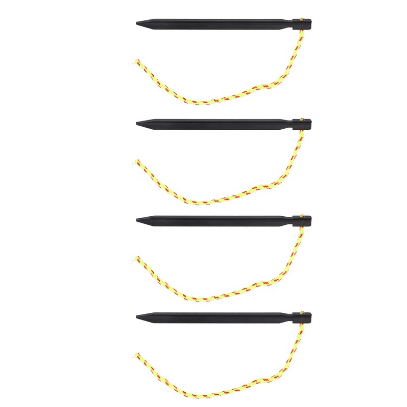 12PCS Tent Stakes Aluminum Alloy Three Edges Lightweight Tent Nail