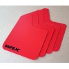 StreetRays [Originals] [SR] STARTER Mud Flaps Set RED with Custom