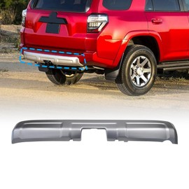 FZJDSD 1PC Rear Lower Valance Panel Bumper Molding Grey Tesmirror Bumper Molding Fit for Toyota 4Runner TRD Pro Off-Road 2014 2015 2016 2017 2018 2019 2020 2021 2022 2023 (NOT Fit Limited & TRD Sport)