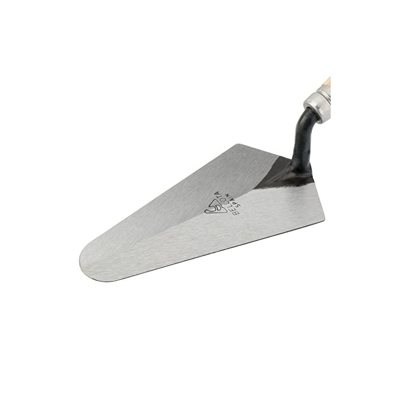 Madrid model forged trowel with beech wood handle 190 x