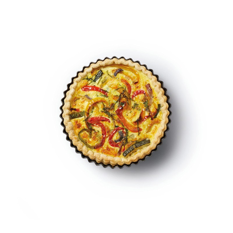 Kitchen Craft Master Class Antihaft-groß aus Flan/Quiche Pfanne mit Hebeboden,