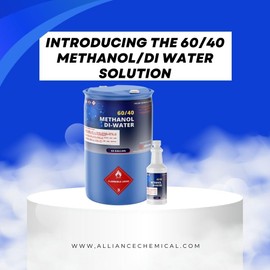 60/40 Methanol/DI Water Solution - 1 Quart