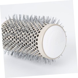 Gatuida 1Pc Professional Curling Comb Grey Ergonomic Hair Styling Tool for Salon Home Use Durable Multi Purpose Roller Comb for Curly Hair Essential Hairdressing Supplies