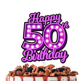 L-ZiD-50 - Decoración para tartas de bebé Alian para niños y niñas, baby shower, feliz cumpleaños, guerra espacial, suministros de decoración para fiestas, números, estrellas, decoración de pasteles, alegría a un año